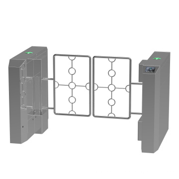 Supermarket Entrance 304 Stainless Steel Swing Turnstile Access Control Gate